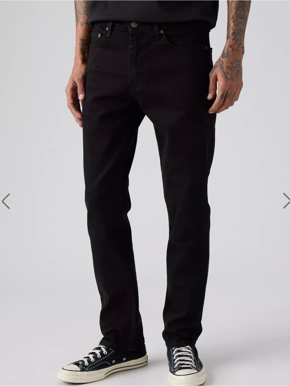 Levi's 511 Slim Men’s Black Jeans, W35 L34, EUC